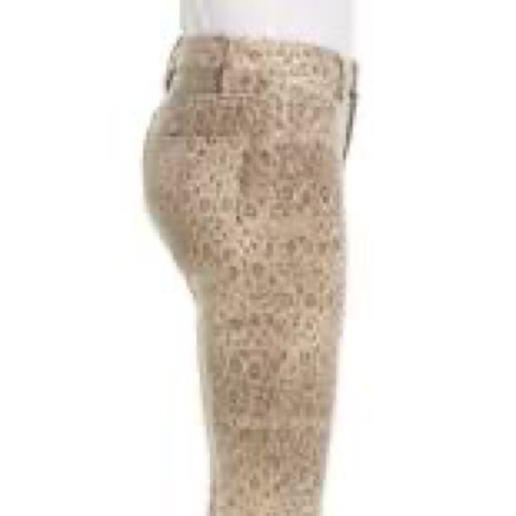 Frame Le Crop Mini Boot snake python print in vanilla multi tan, brown jeans 26 - Picture 17 of 17